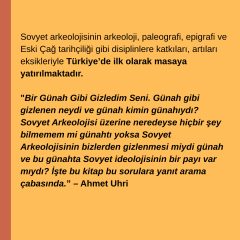Sovyet Arkeolojisi Üzerine Denemeler 1