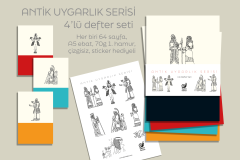 Antik Uygarlık Serisi 4 Defter - Töre Sivrioğlu