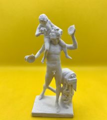 Satyr with Dionysus as Child
