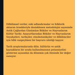 Antik Çağlardan Günümüze Bitkiler ve Hayvanların Kültür Tarihi : Anayurtlarından Bitkiler ve Hayvanların Seyahatleri