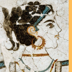 Safran Toplayan Kadın, Prehistorik Thera: Charm / Anahtarlık
