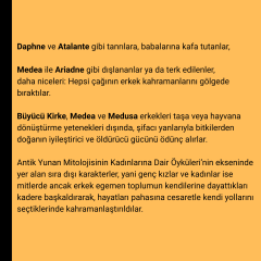Antik Yunan Mitolojisinin Kadınlarına Dair Öyküler