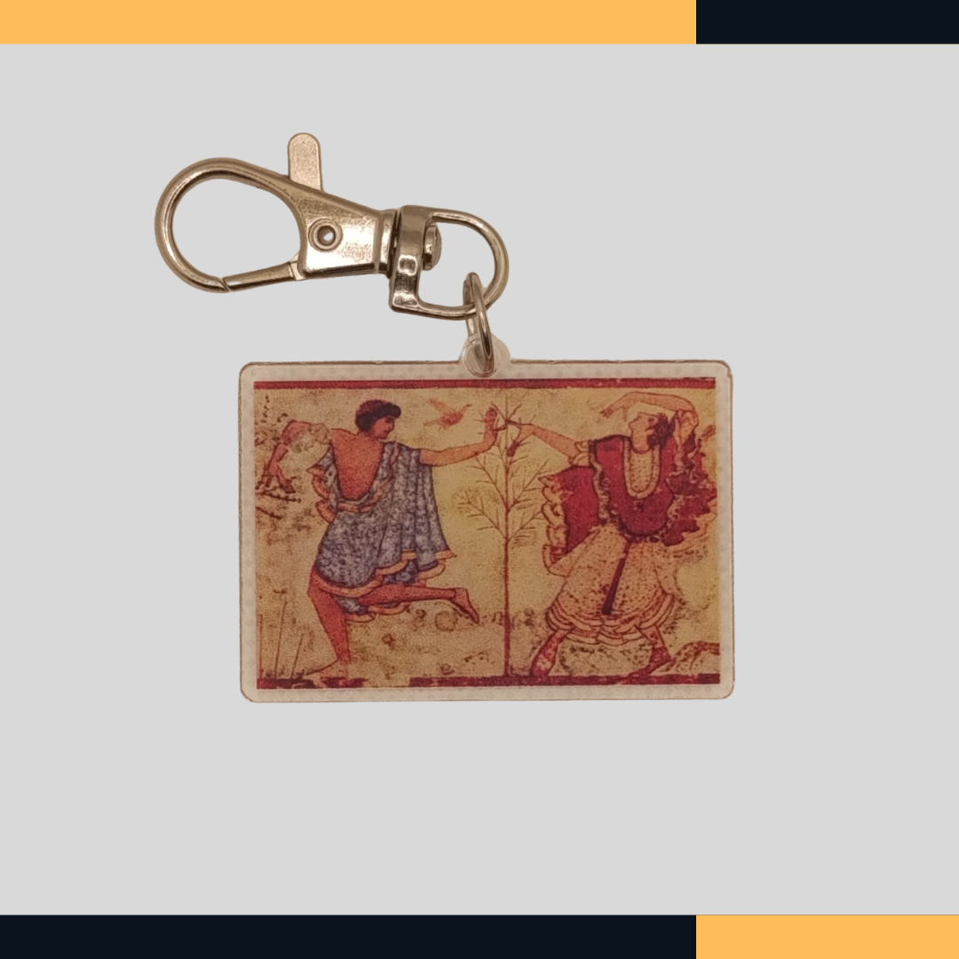 Dansçılar, Triclinium Mezarı, Etrüsk Duvar Resmi: Charm / Anahtarlık