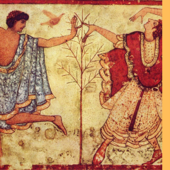 Dansçılar, Triclinium Mezarı, Etrüsk Duvar Resmi: Charm / Anahtarlık